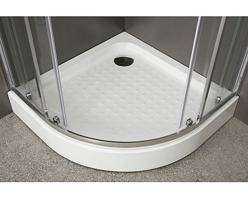 Душевой уголок BelBagno UNO-195-R-2-90-C-Cr 90х90 профиль Хром стекло прозрачное