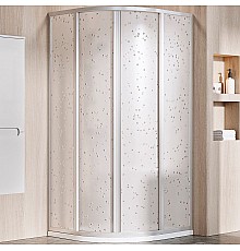 Душевой уголок Ravak Supernova SKCP4-80 80x80 3114OU0211 Сатин витраж пластик Pearl