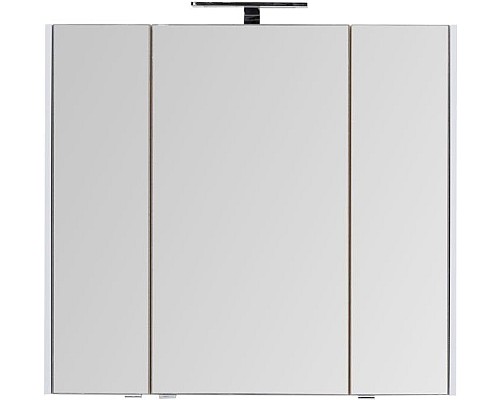 Зеркало-шкаф Aquanet Августа 100 дуб сонома