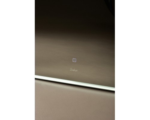 Зеркало Sintesi Armadio 100 SIN-SPEC-ARMADIO-CROMO-100 с подсветкой Хром матовый с сенсорным выключателем