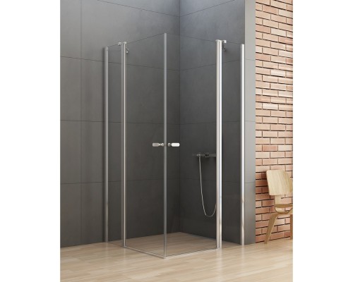 Душевое ограждение NEW TRENDY NEW SOLEO 2D 90x110x195 (хром)