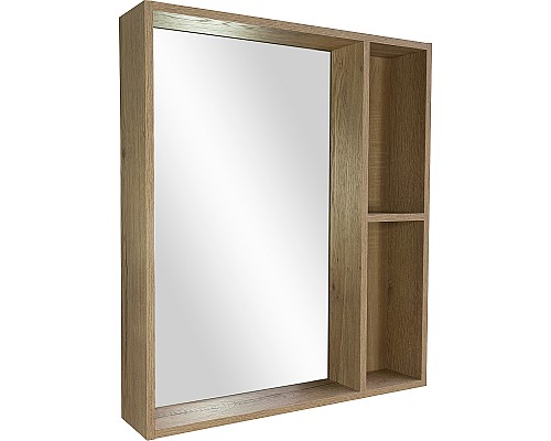 Зеркало Bellezza Рона 70 4614111030502 Натуральный дуб