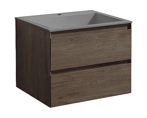 Тумба под раковину Vincea Luka 60 VMC-2L600RO подвесная R.Oak