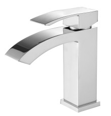 Смеситель ABBER Wasserfall для раковины, хром