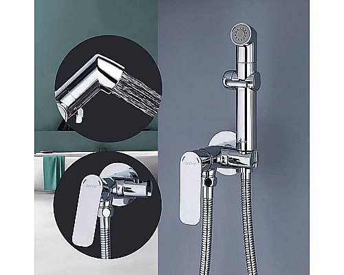 Гигиенический душ со смесителем Gappo G7248-1 Хром