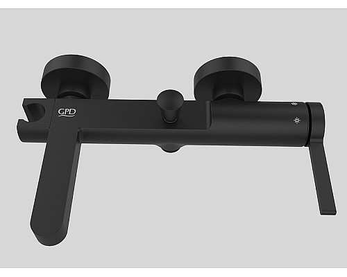Смеситель для ванны GPD Gildo MBB165-S Черный