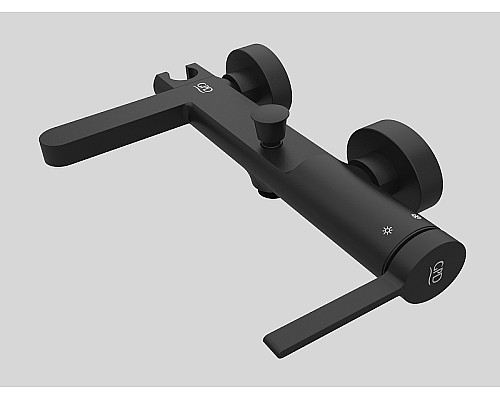 Смеситель для ванны GPD Gildo MBB165-S Черный