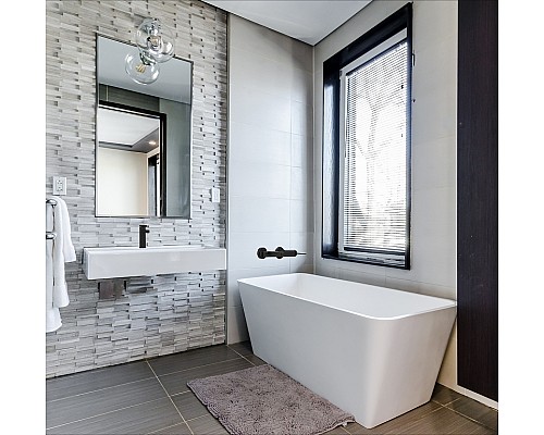 Смеситель для ванны GPD Gildo MBB165-S Черный