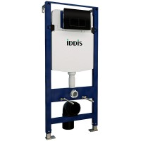 Инсталляция Iddis Optima Home для унитаза с Черной клавишей смыва