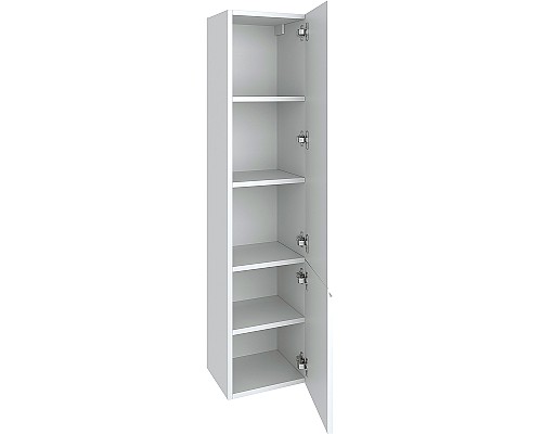 Шкаф пенал Runo Стокгольм 35 R 00-00001125 подвесной Белый