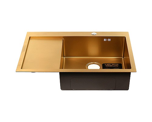 Кухонная мойка Melana Profline D7851HG-R Золото