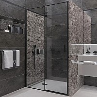 Душевая дверь Veconi Vianno VN-73B 90 VN73B-90-01-C4 Черный матовый