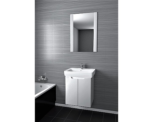 Тумба под раковину Dreja Mini 60 99.0202 подвесная Белый глянец