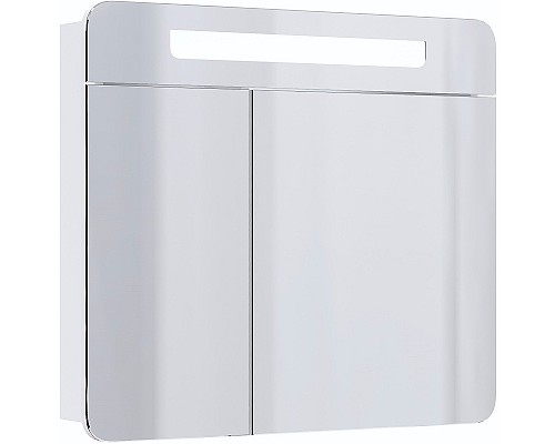 Зеркальный шкаф Onika Неаполь 80.01 208094 с подсветкой Белый