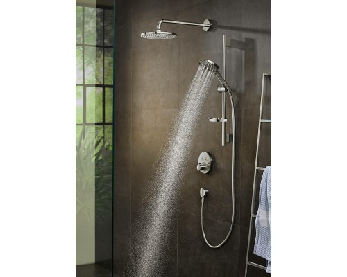 Шланговое подключение Hansgrohe Fixfit Черное матовое