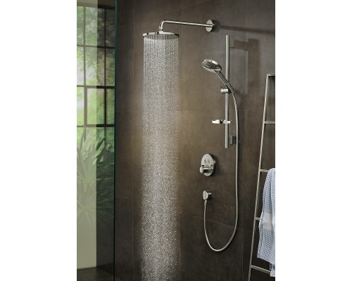 Шланговое подключение Hansgrohe Fixfit Черное матовое