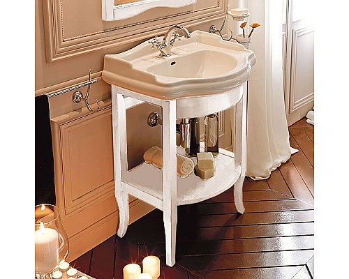 Тумба под раковину Kerasan Retro 735030 69 белый матовый