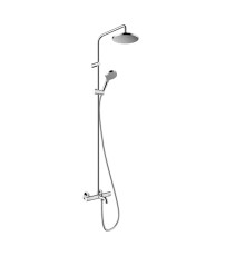 Душевая система для ванны Hansgrohe Vernis Blend с термостатом хром