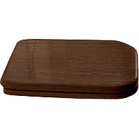 Крышка-сиденье Kerasan Waldorf 418840 орех, с микролифтом