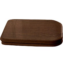 Крышка-сиденье Kerasan Waldorf 418840 орех, с микролифтом