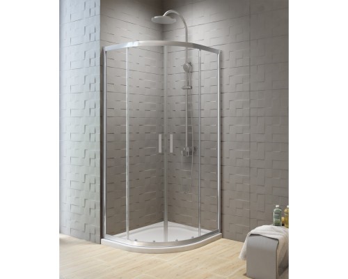 Душевое ограждение NEW TRENDY NEW VARIA 90x90x190 (хром)