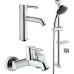 Комплект смесителей Vitra Minimax S Хром