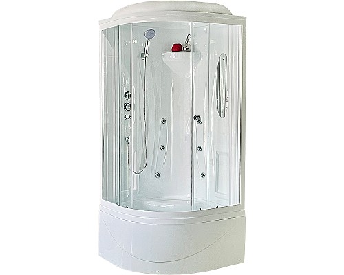 Душевая кабина Royal Bath BK 90x90 RB90BK2-T с гидромассажем