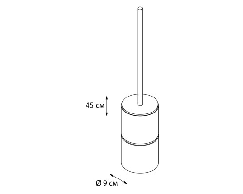 Ерш напольный FIXSEN NERO FX-240-5