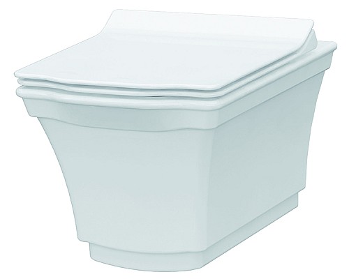 Подвесной Унитаз без декора Boheme 951 белый