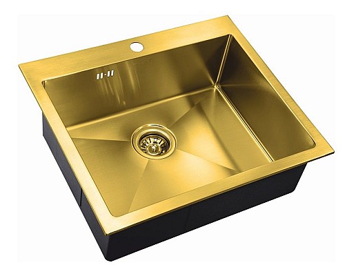 Мойка кухонная ZORG Inox PVD SZR-5951 BRONZE