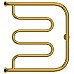 Полотенцесушитель водяной 500х500 золотой Сунержа Лира+ 03-4011-5050