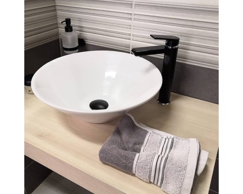 Смеситель для раковины Rav Slezak Colorado CO130.5CMATC Черный матовый Хром