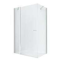 Душевое ограждение NEW TRENDY NEW SOLEO 120x90x195 (хром)