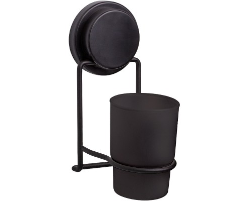 Стакан для зубных щеток Fixsen Magic Black FX-45006 Черный матовый