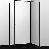 Душевой уголок WasserKRAFT Dill 100x100 61S19 профиль Черный матовый стекло прозрачное