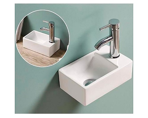 Раковина CeramaLux 30 9048GTL Белая