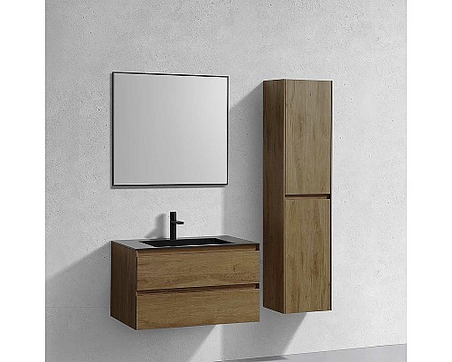 Тумба под раковину Vincea Luka 80 VMC-2L800TO подвесная T.Oak