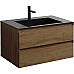 Тумба под раковину Vincea Luka 80 VMC-2L800TO подвесная T.Oak