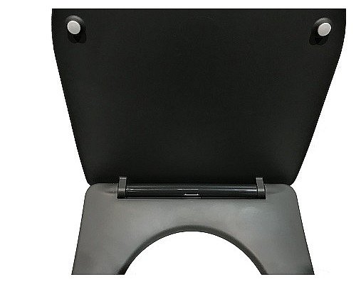 Унитаз CeramaLux B2330-2MDH подвесной Серый матовый с сиденьем Микролифт