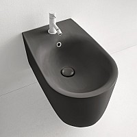 Биде подвесное Kerasan Nolita 532531 черный матовый