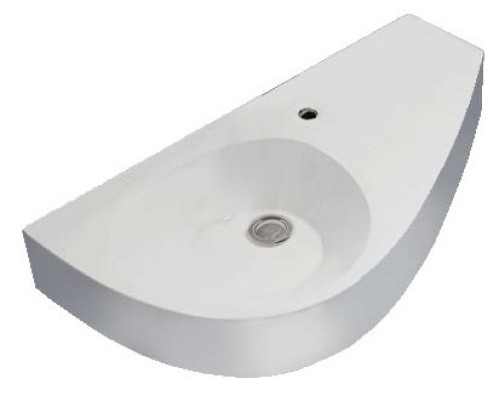 Раковина Элипс 1Marka Piccolo Polytitan 85 R