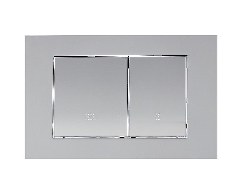 Клавиша смыва Olive's Porto PR412G Хром матовый