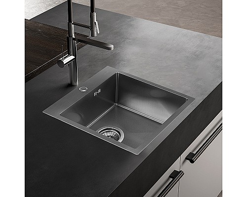 Кухонная мойка Melana Profline D5050H Сатин