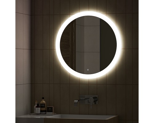 Зеркало Art&Max Bolzano AM-Boz-780-DS-F с подсветкой с сенсорным выключателем