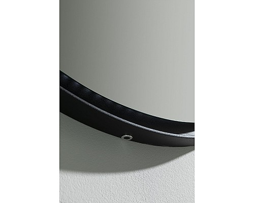Зеркало Allen Brau Infinity 80 1.21017.BL с подсветкой Черное с сенсорным выключателем