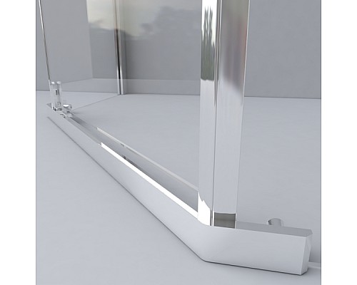 Душевой уголок Vincea Stresa 90x90 VSP-1S900CH профиль Хром стекло шиншилла