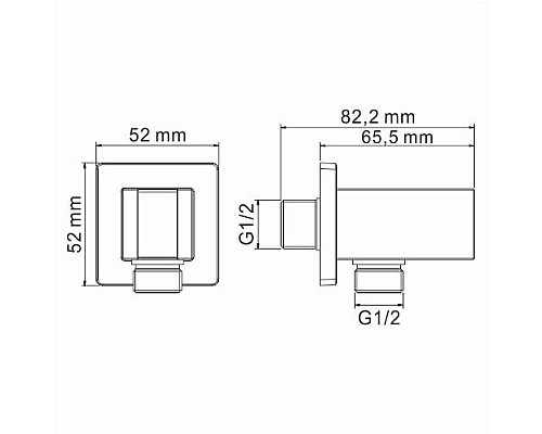 Душевая система WasserKRAFT Exter A16040 Светлая бронза