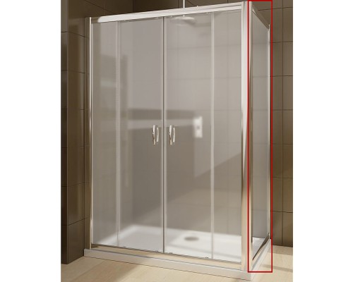Душевая стенка Radaway Premium Plus S 100 профиль Хром стекло фабрик