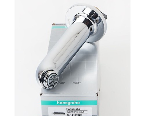 Излив на ванну Hansgrohe хром