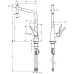 Смеситель для кухни Hansgrohe Metris Select